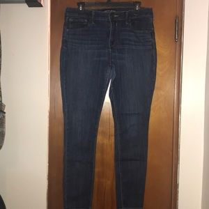 Express size 10 skinny legging jean mid rise